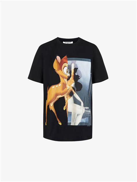 givenchy bambi tee shirt|Givenchy Bambi Print Cotton Jersey T.